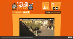 Desktop Screenshot of fiestasdearanda.com